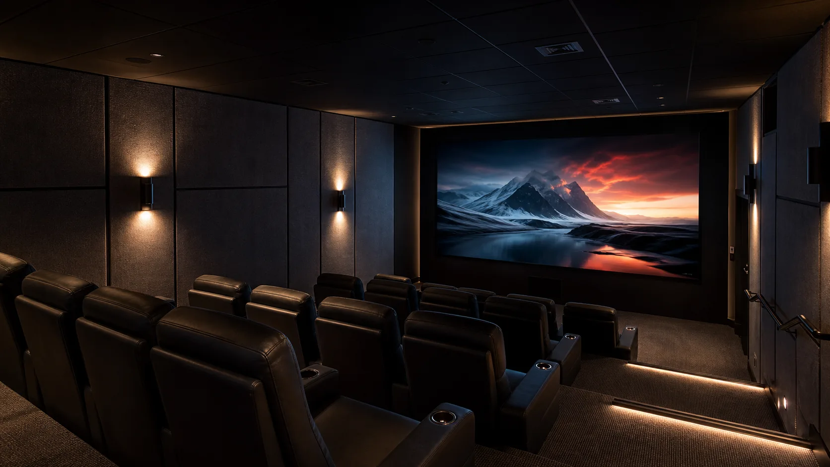 150-inch LED theater — concept visualization