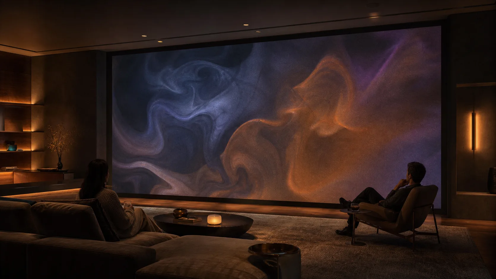 Residential dvLED environments illustrative concept environment